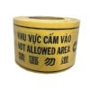 Băng rào cảnh báo vàng đen 100m