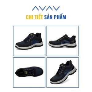 Tổng quan chi tiết giày bảo hộ AGOTA Pistol 9103 từ nhiều góc độ: mặt bên, 3/4, từ trên xuống và tổng thể.