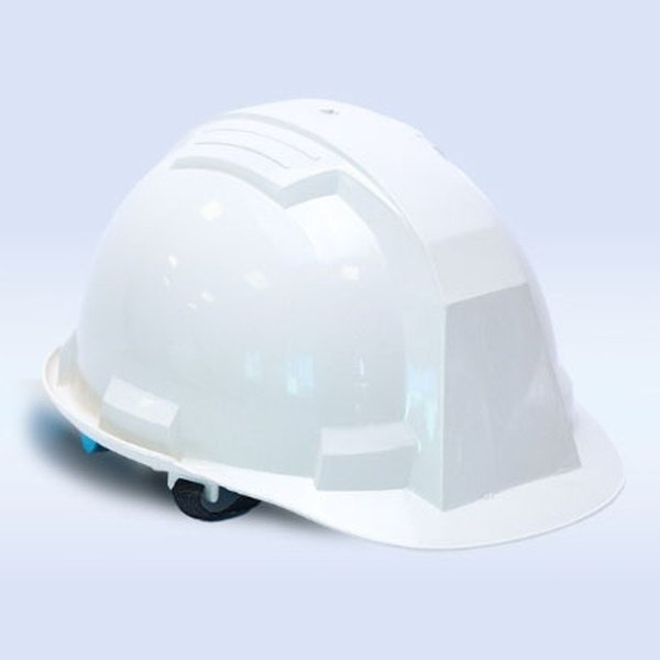 Mũ bảo hộ HS M2 mặt vuông màu trắng cao cấp cho kỹ sư và công nhân công trường